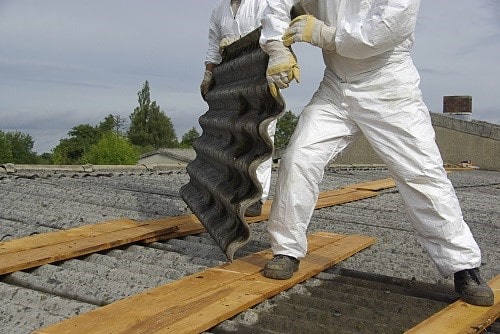 Asbestos Sheet Worker Istock Lianem