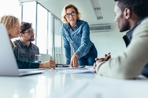 Woman Boardroom Istock Credit Jacoblund