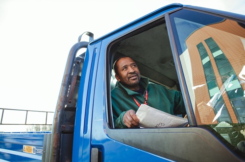 Black Delivery Driver MED Istock 1132086631 Credit Solstock